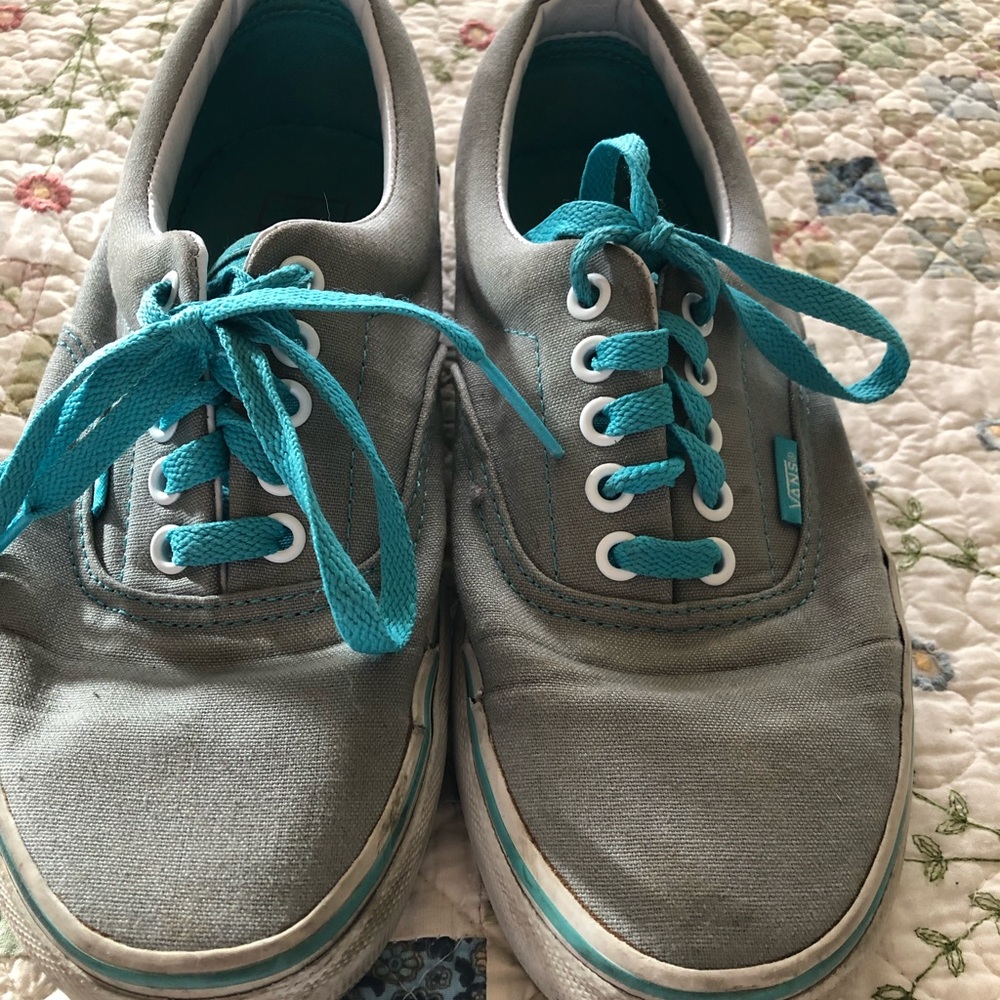 Grey Vans size 8